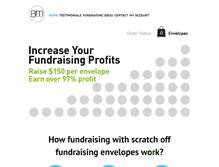 Tablet Screenshot of benchmarkfundraising.com